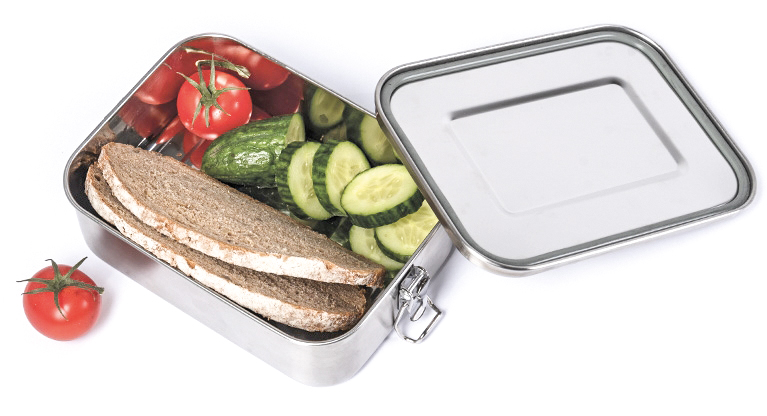 Lunchbox Vorratsdose Edelstahl 1200 ml